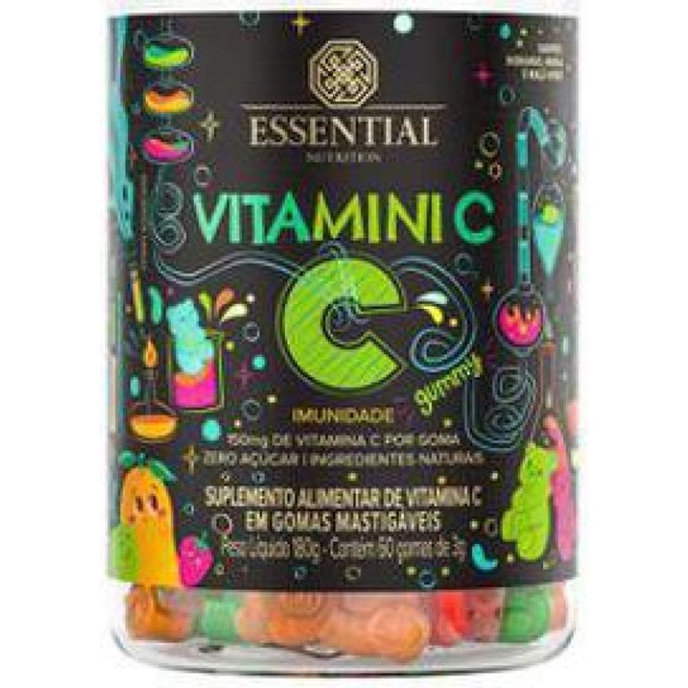 Vitamini C Pote 60 Gomas - Essential Nutrition