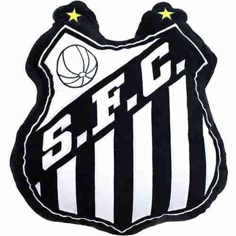 Almofada Brasão Fibra - Santos - 41X37X17Cm
