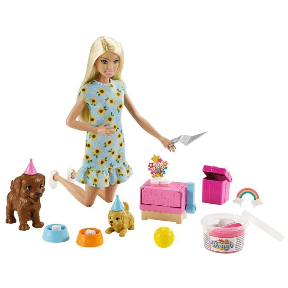 Boneca Barbie Aniversário do Cachorrinho - Mattel