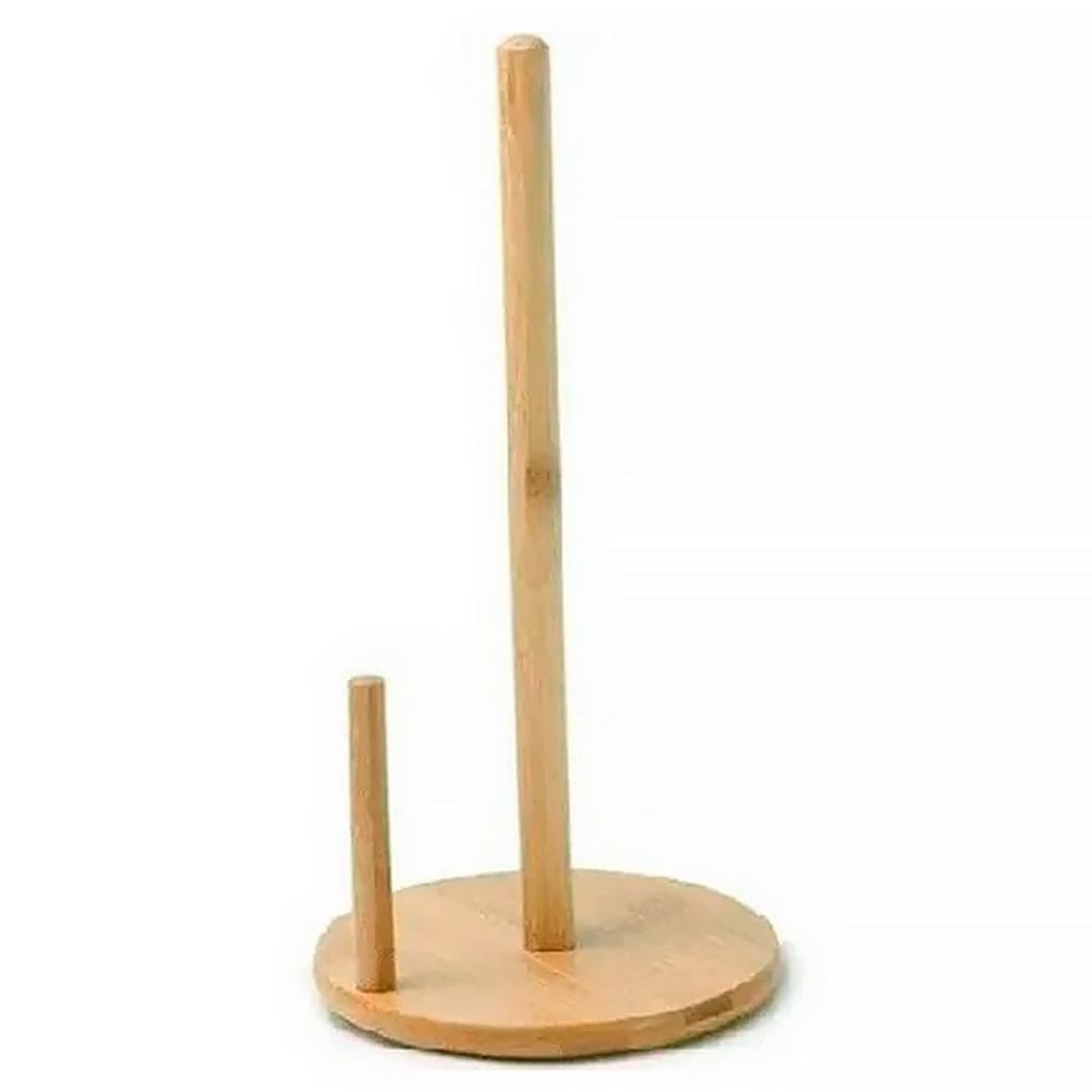 Suporte para Papel Toalha em Bambu 15x32cm 119 - Infinite