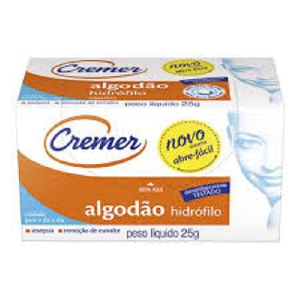 Algodão Hidrófilo Cremer 25g