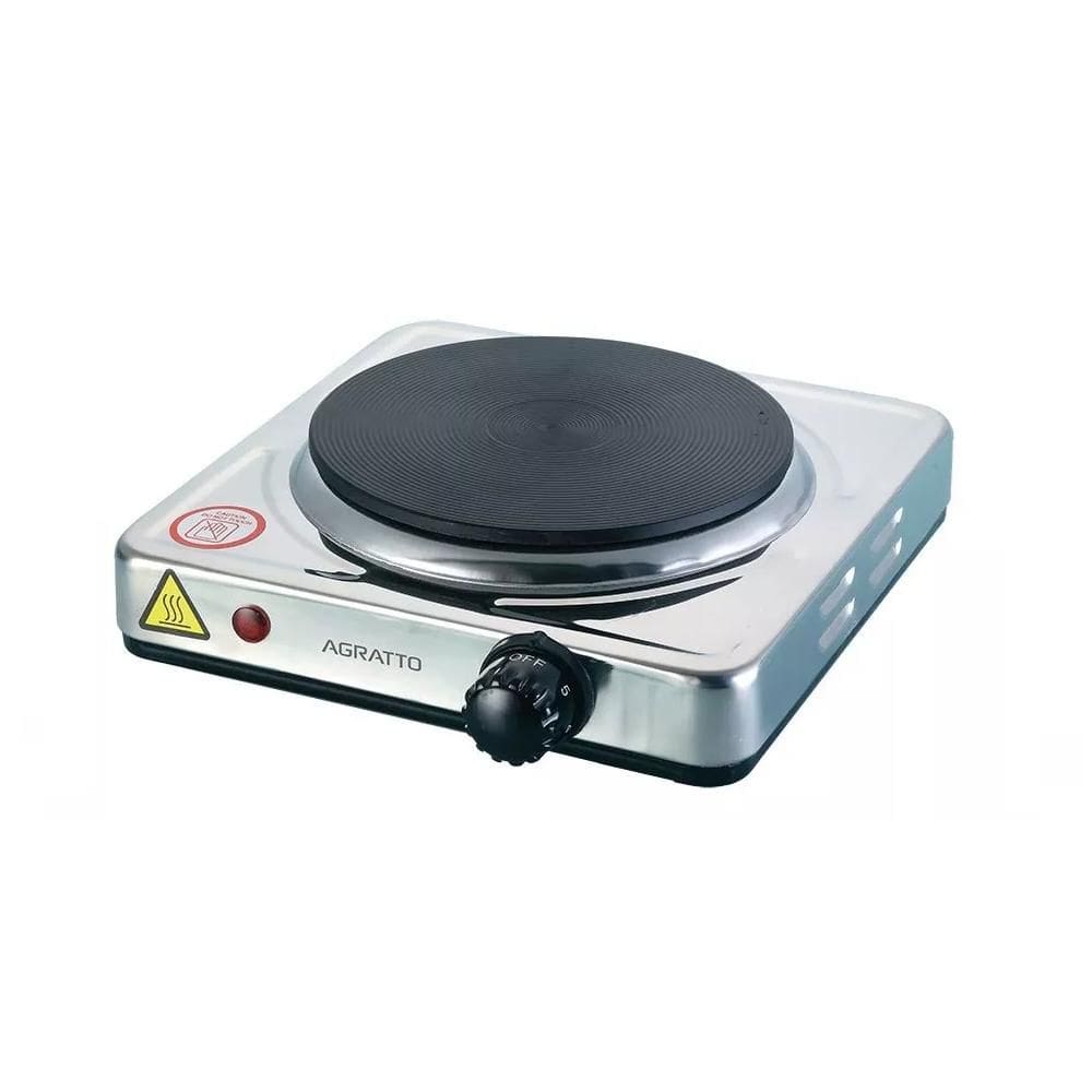Fogão Elétrico 1 Boca Agratto 220v - Prato Ferro Fundido