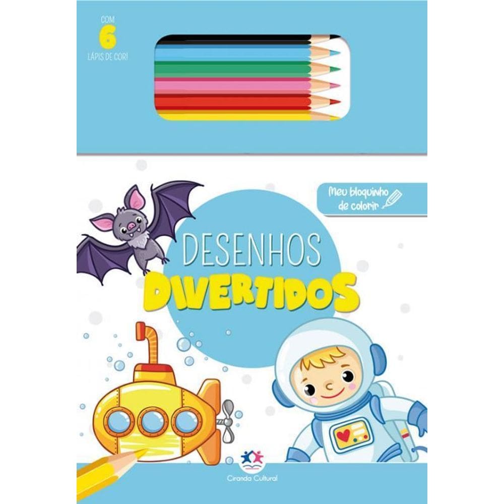 Livro Desenhos Divertidos
