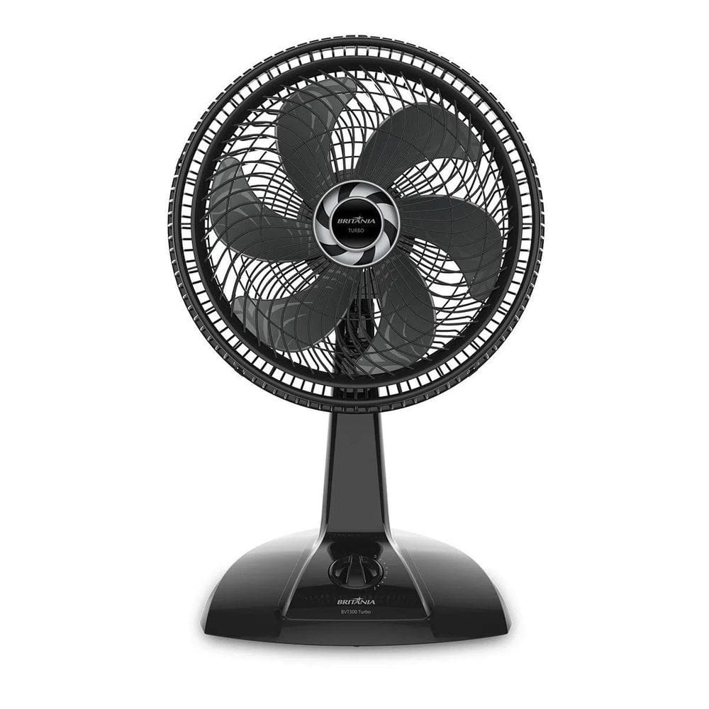 Ventilador Britânia Bvt300 Turbo 70W - 127V Preto