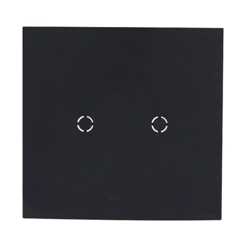Inova Class Placa 4X4 Cega Furo Preto Ebano Fosco