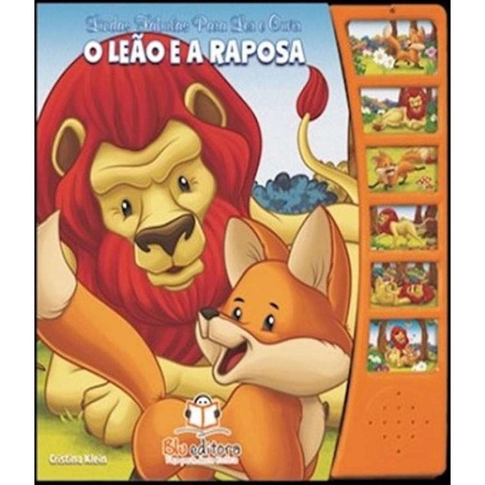 Livro Leao E A Raposa, O - Livro Sonoro