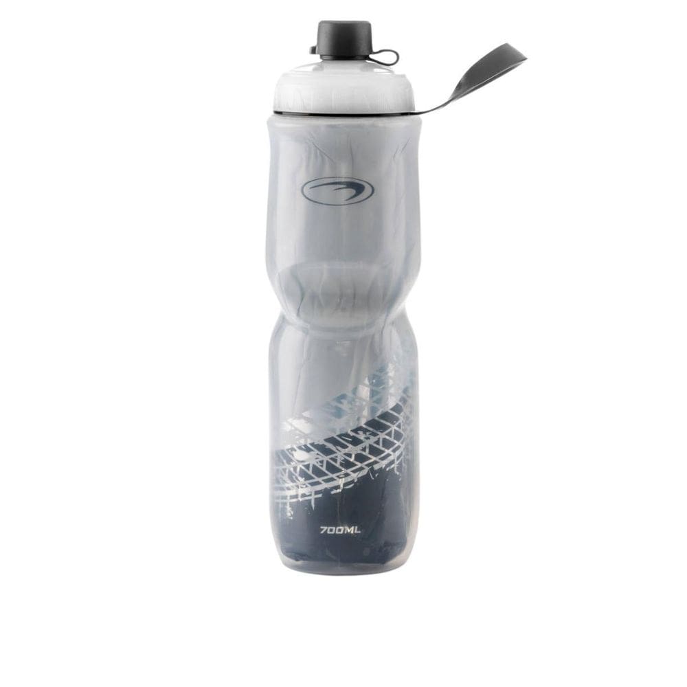 Garrafa Caramanhola Térmica Ciclismo 700Ml Bike Ptk Branca