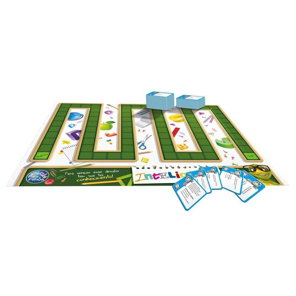 Jogo de Cartas Inteligênio 2-6 Jogadores 270 Cartas +9 Anos
