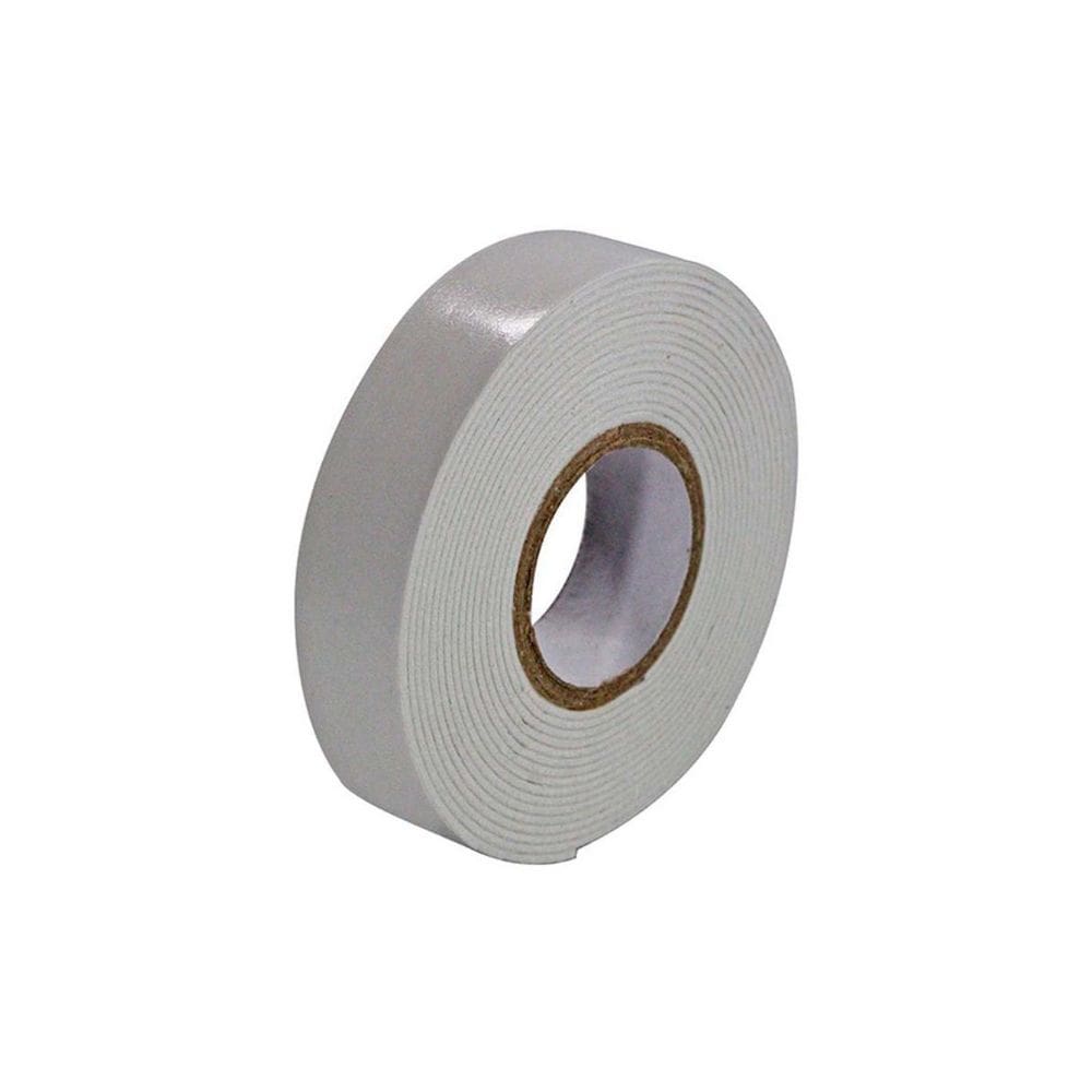 Rolo Fita Dupla Face De Espuma Espessura 18Mm X 2,7 Metros