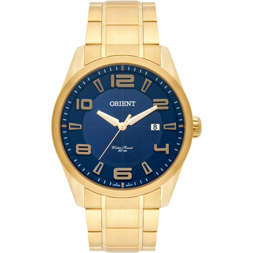 Relógio Orient Dourado Masculino Mgss1131-D2Kx