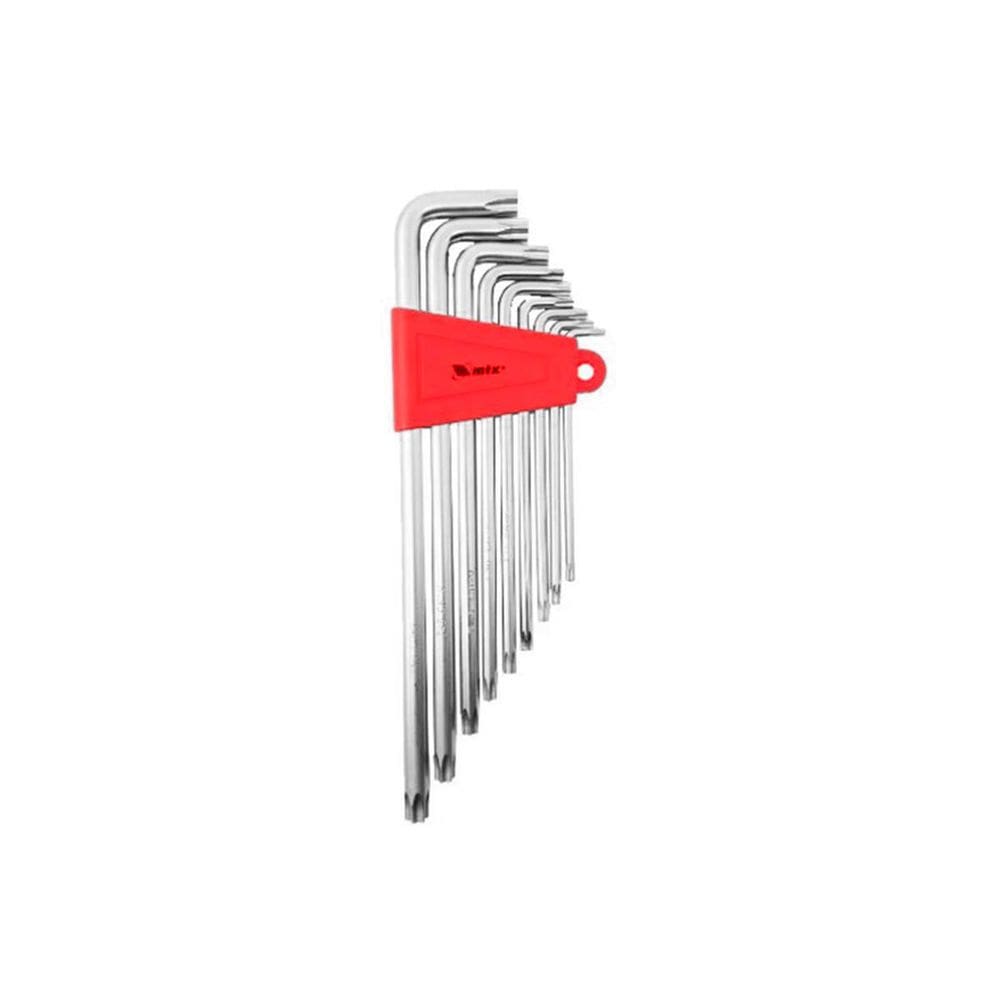 Jogo Chave Torx Extra Longa 9 pçs T10-T50 MTX