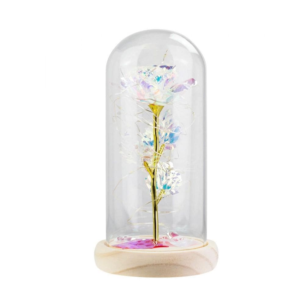 Luminária Cilíndrica Rosa/Vermelha/Branca 22cm - Luz Baixa