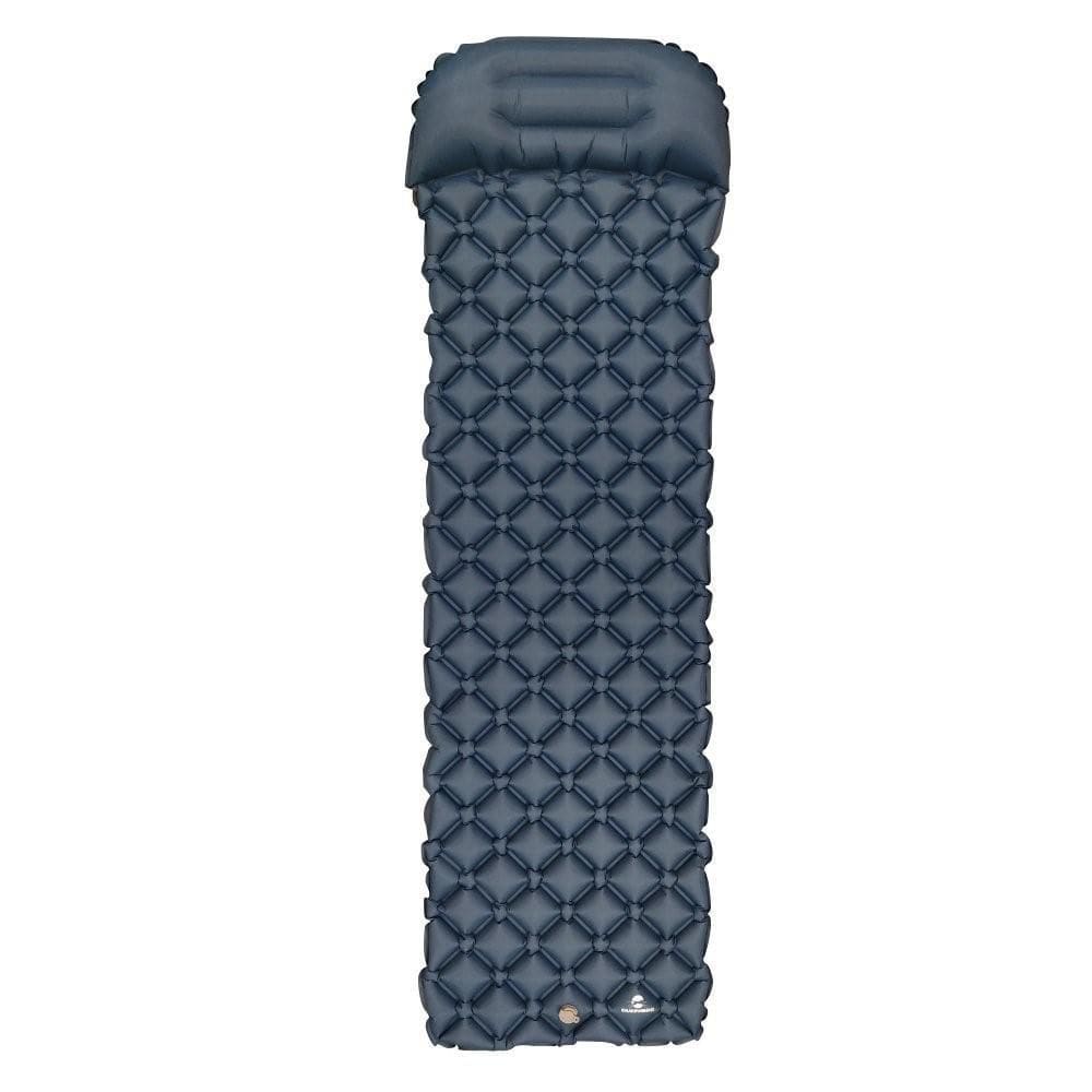 Colchonete Inflável Solteiro Guepardo Dott 1,95m x 58cm Azul