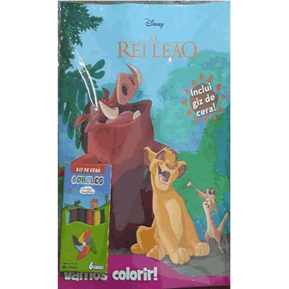 Disney Vamos Colorir O Rei Leão