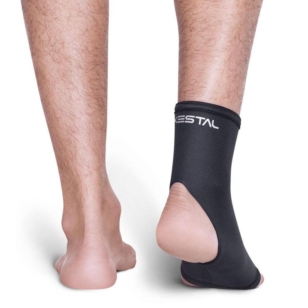 Tornozeleira Longa Kestal Ksn008 Preto Tamanho M