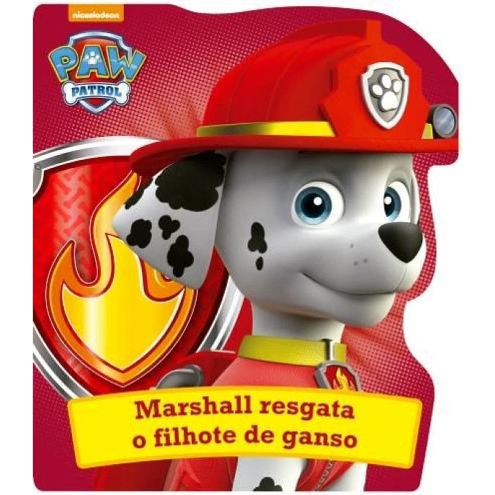 Livro Patrulha Canina - Marshall Resgata O Filhote De Ganso