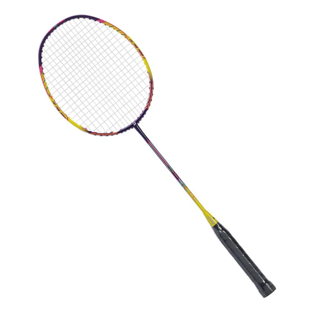 Raquete de Badminton DHS Reflex RF588 Full Carbon Series Amarela