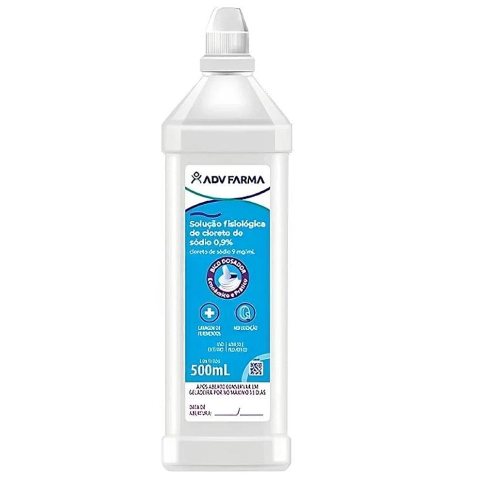 Soro Fisiológico ADV 0,9% Bico Dosador - 500ml