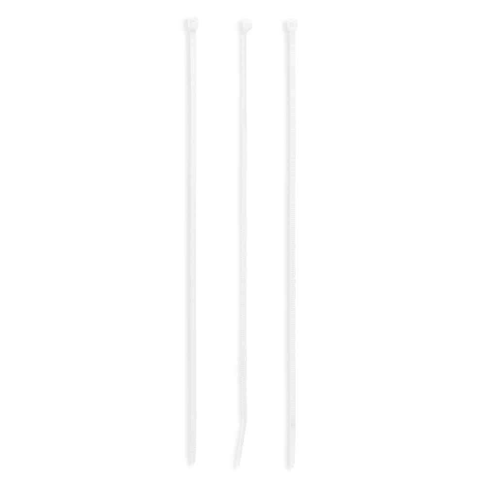 Abraçadeira De Nylon Branca 3,5X200Mm Brw Com 100 Unidades