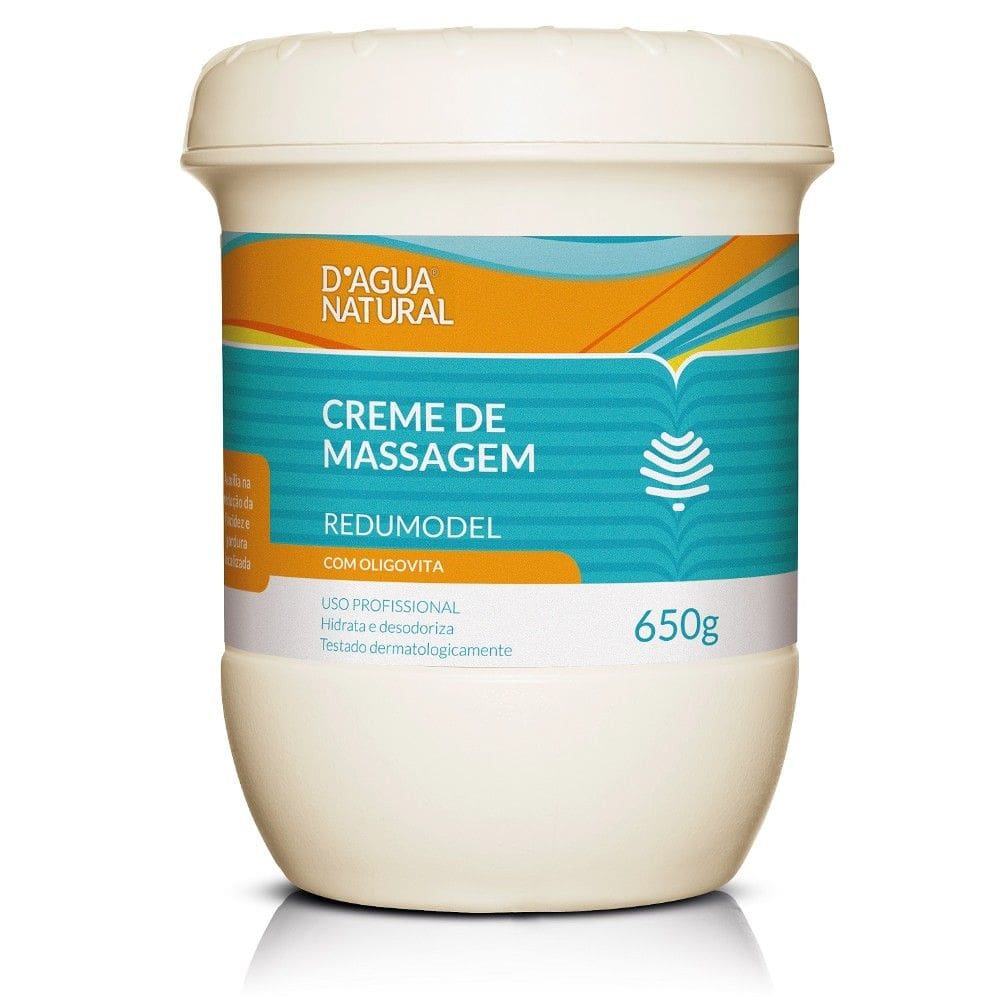 Creme Para Massagem Redumodel Com Oligovita 650g