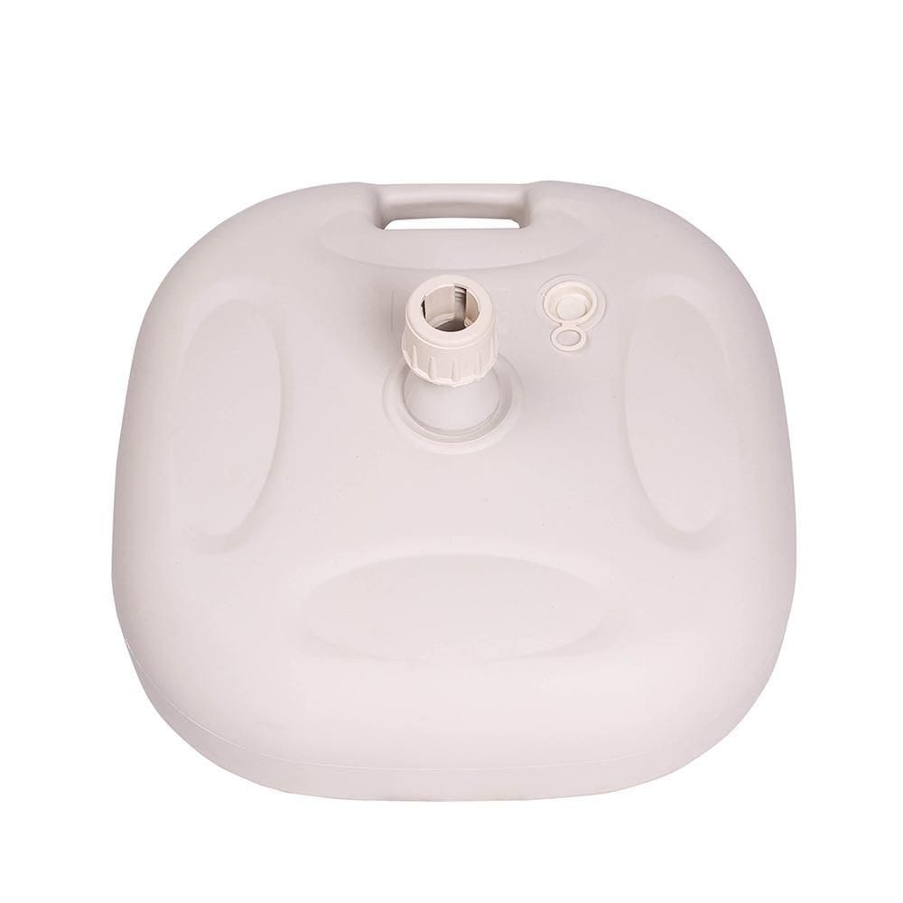 Base para Guarda-Sol 18 Kg Bel - Branca, PP, 18L, Haste 30mm