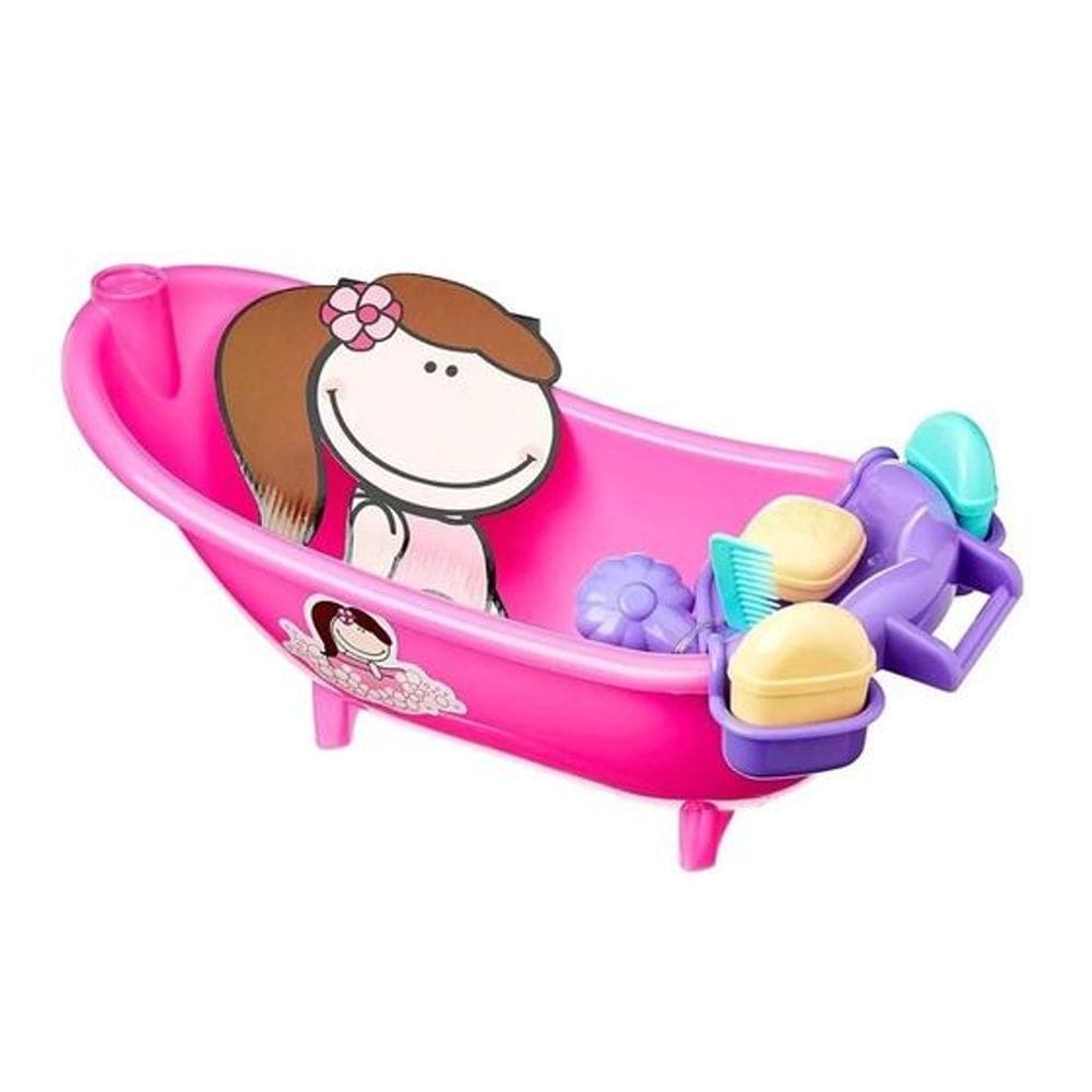 Brinquedo Banheira Banho de Espuma com Acessórios Tilin 0402