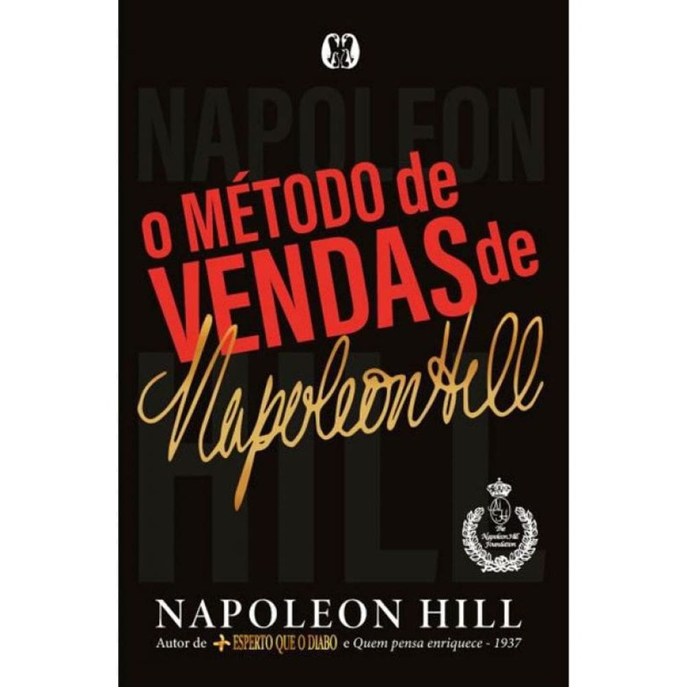 Livro O Método De Vendas De Napoleon Hill