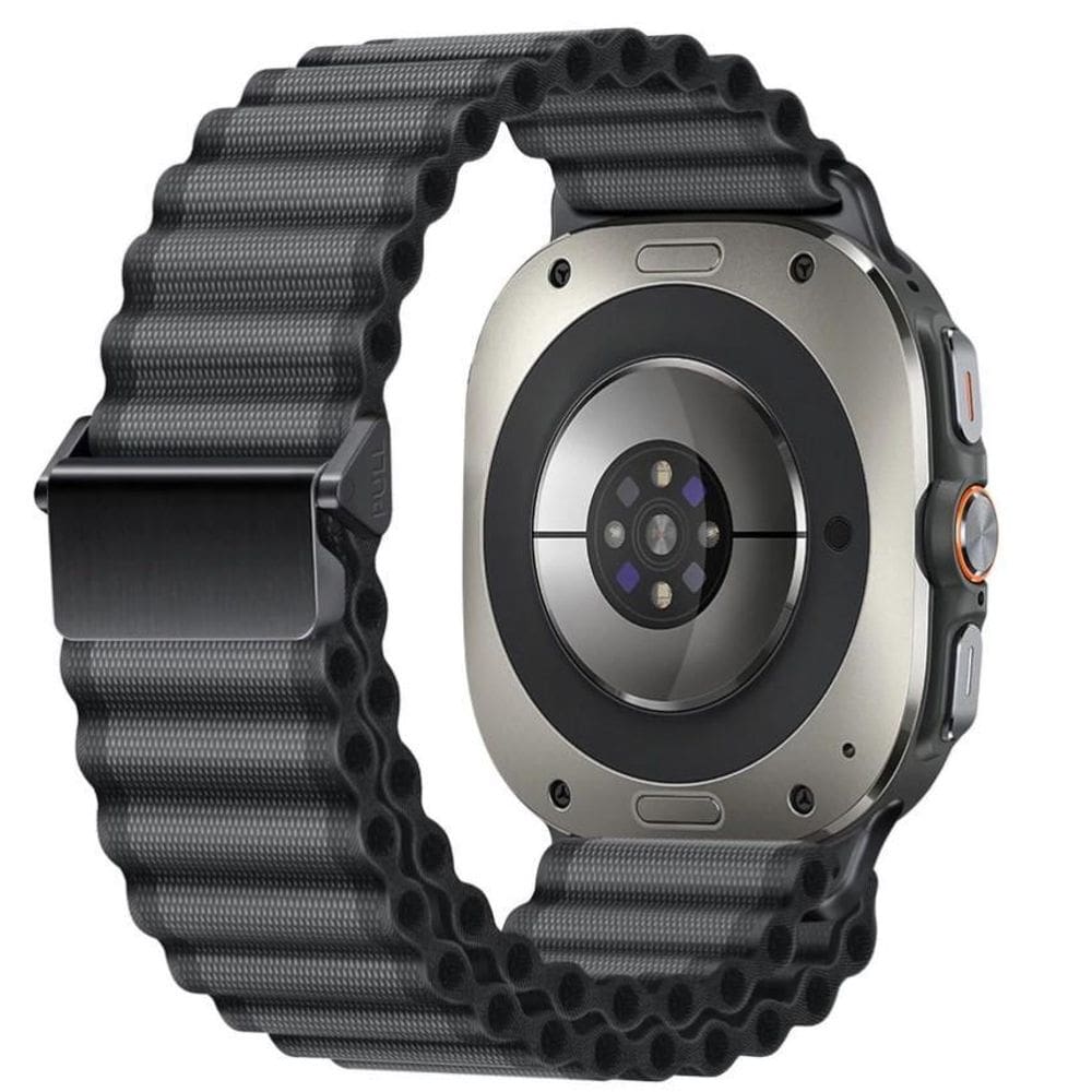 Pulseira Nylon Trail Para Samsung Galaxy Watch Ultra - Cinza