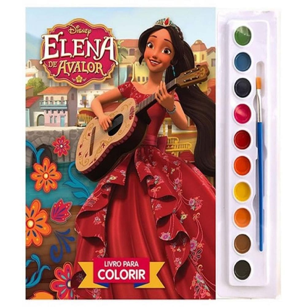 Livro Elena De Avalor - Aquarela Disney