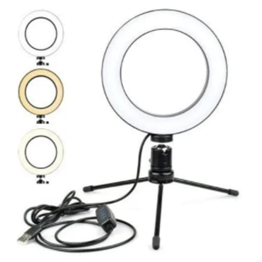 Iluminador Led Ring Light 6 Polegadas 16Cm