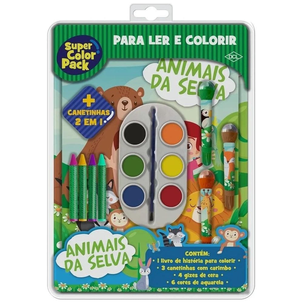 Super Color Pack - Animais Da Selva