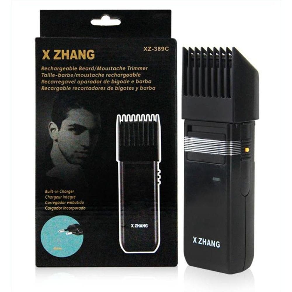 Máquina de Cortar Cabelo e Barba XZ-389C Sem Fio - Bivolt