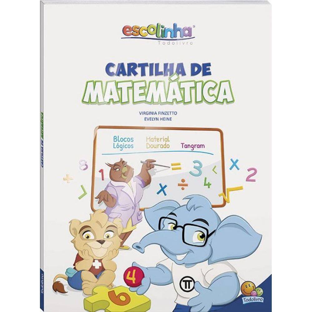 Livro Escolinha Cartilha De Matemática