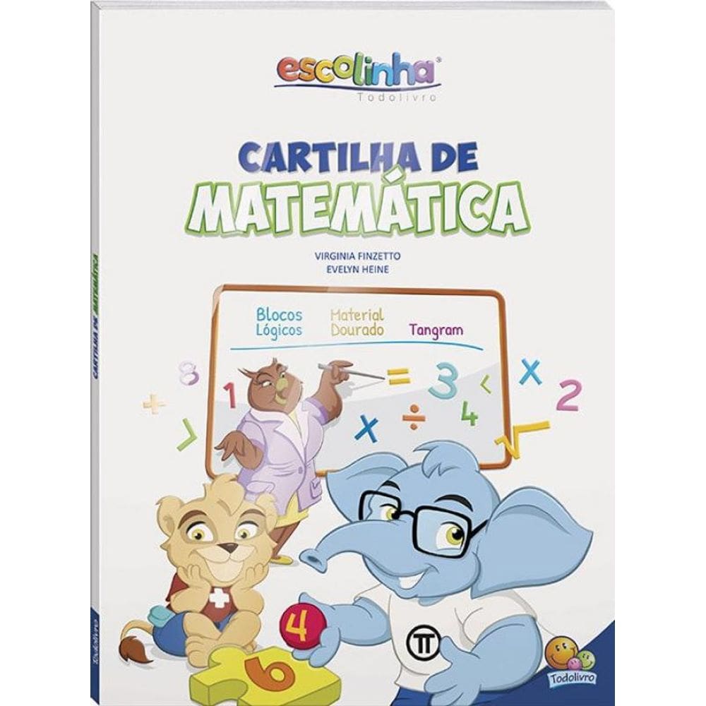 Livro Escolinha Cartilha De Matemática