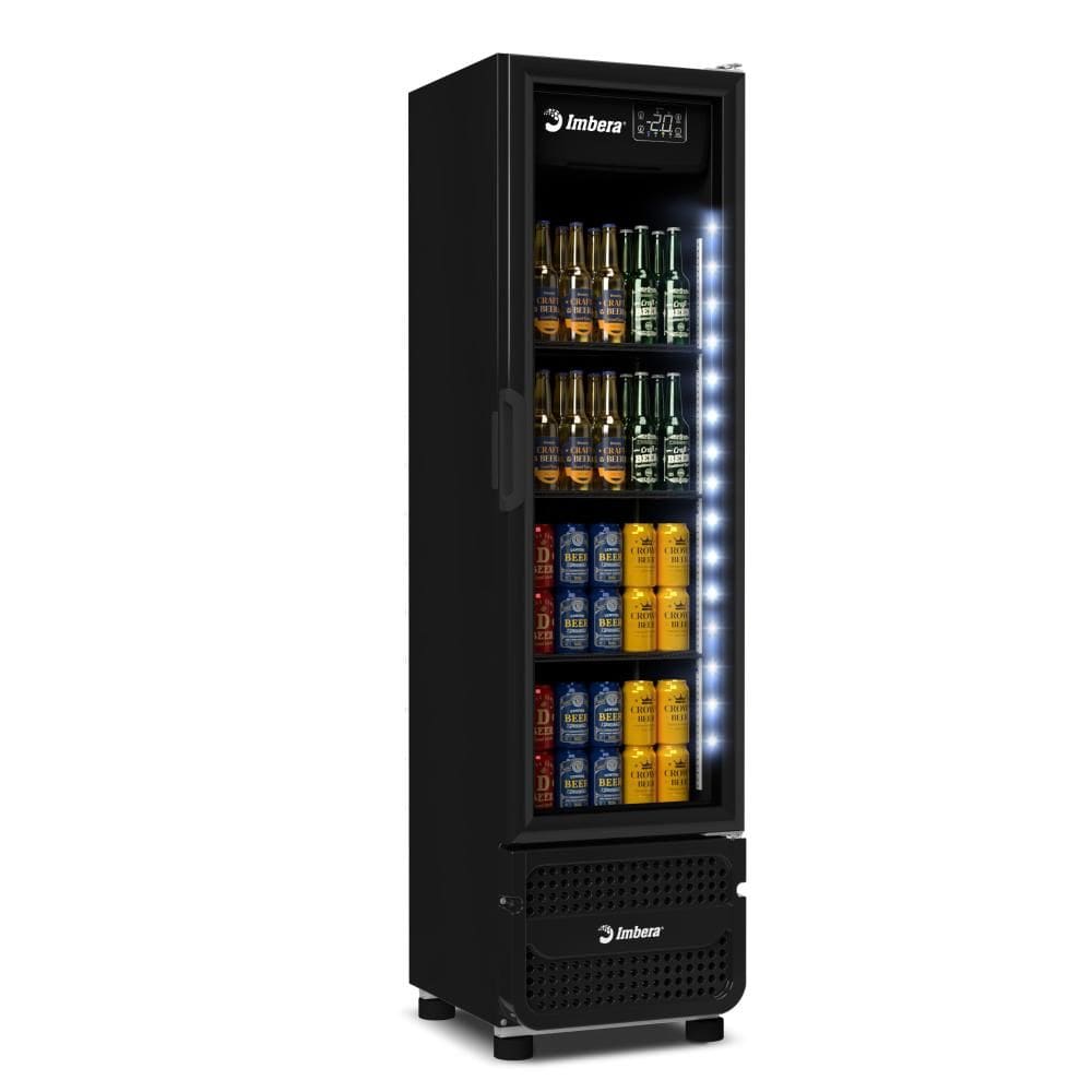 Cervejeira Ccv-144 Todo Preto 203L Porta Vidro 220V Imbera