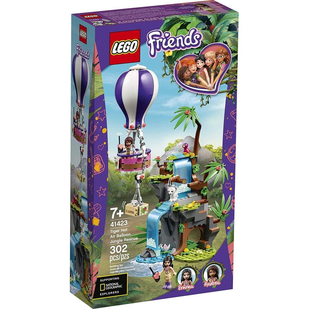 Lego Friends - O Balão de Ar Quente na Selva - 41423