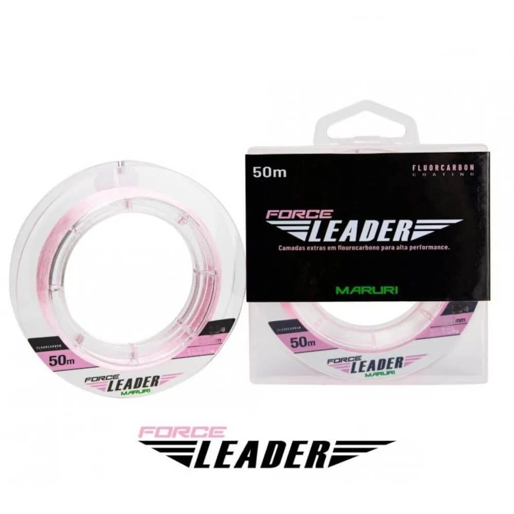 _Linha Monofilamento Maruri Force Leader 50m