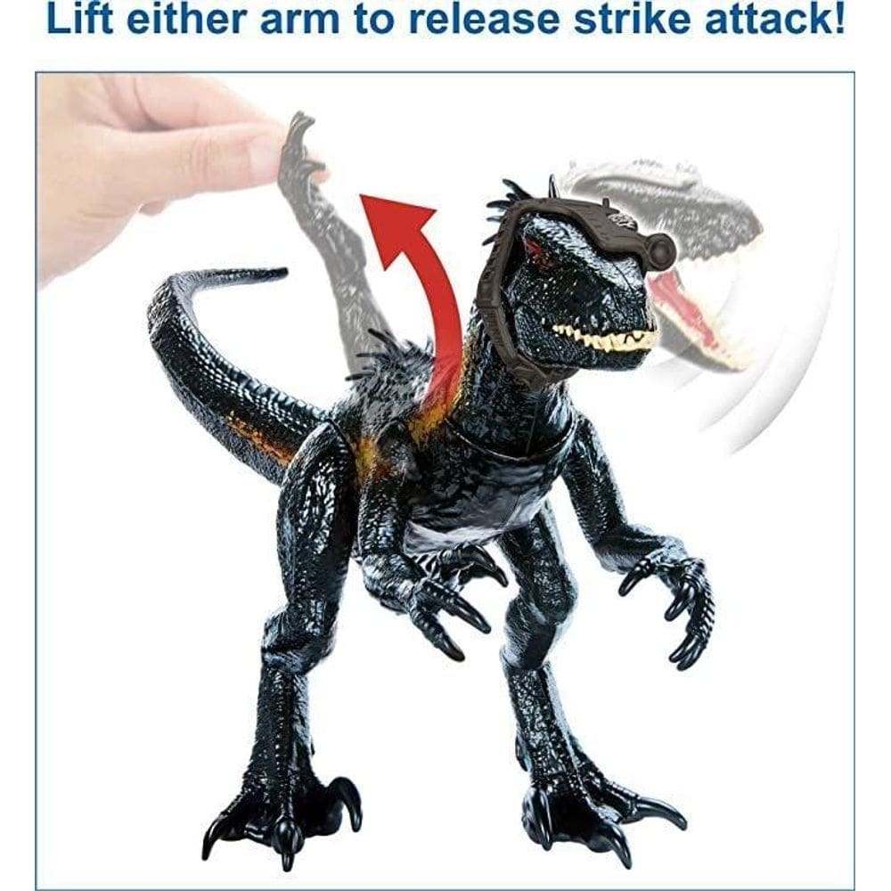 Dinossauro Indoraptor Dino Trackers Jurassic Com Som Mattel