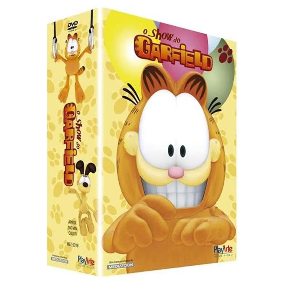 DVD Garfield Vol. 1 | 4 Episódios | Aventuras | 240 Min.