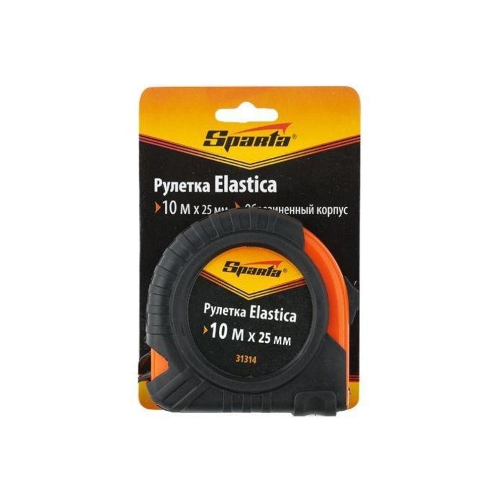 Trena Curta Elástica 10 Metros X 25 Mm Estojo Emborrachado