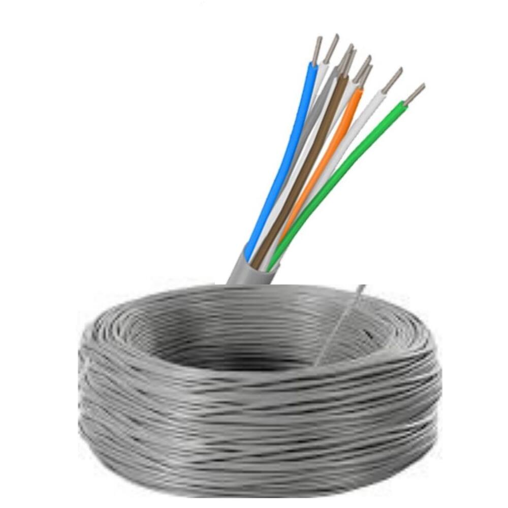 Cabo CCI Aluminio 4 Pares 8 Vias 0,50mm 100 Metros Cabomix