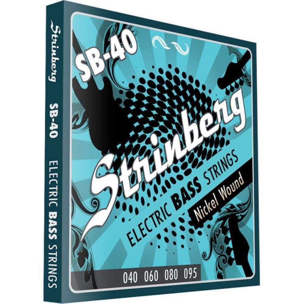 Encordoamento Strinberg Sb40 Contra Baixo 4 Cordas 040
