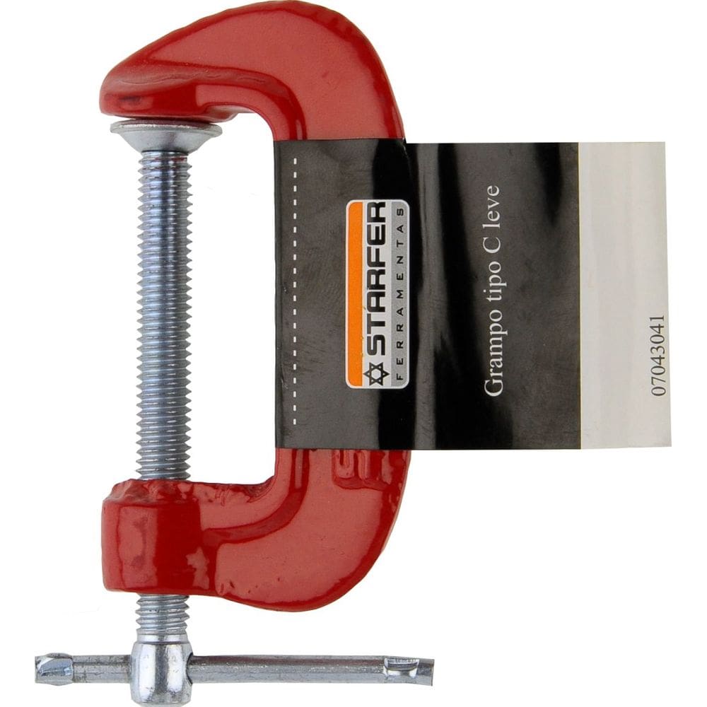 Grampo Tipo C Leve Starfer 2 Polegadas