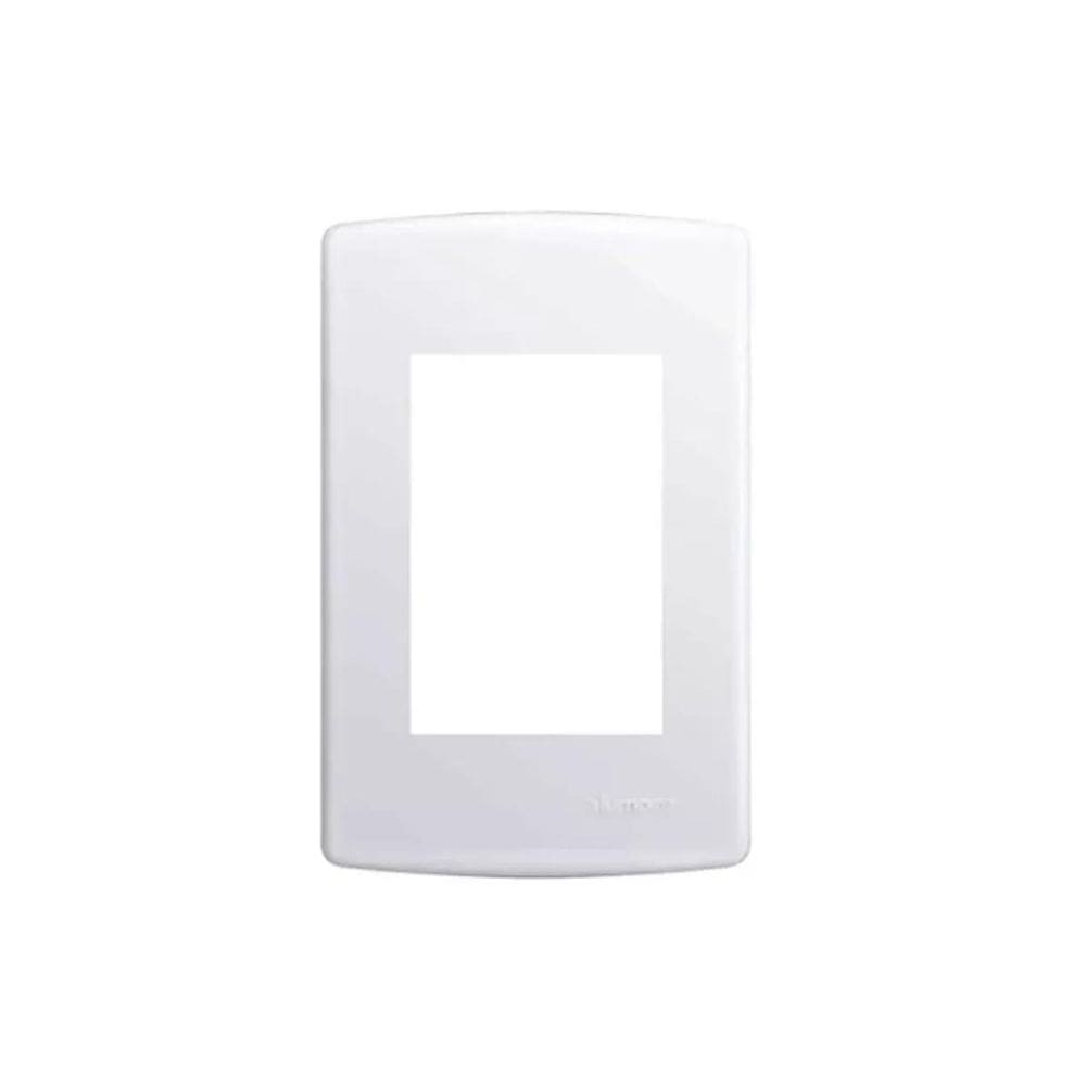 Placa 4x2 suporte 3 módulos Alumbra Siena Fácil