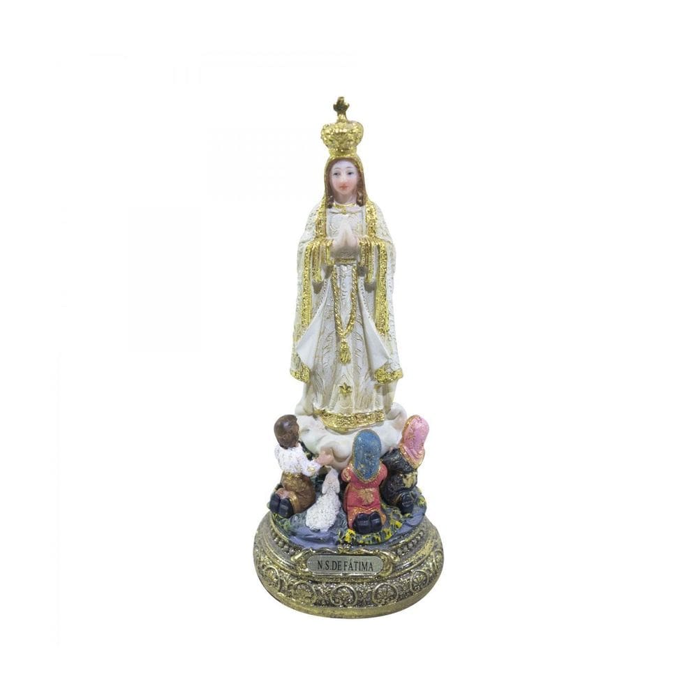 Nossa Senhora De Fátima 31Cm - Enfeite Resina