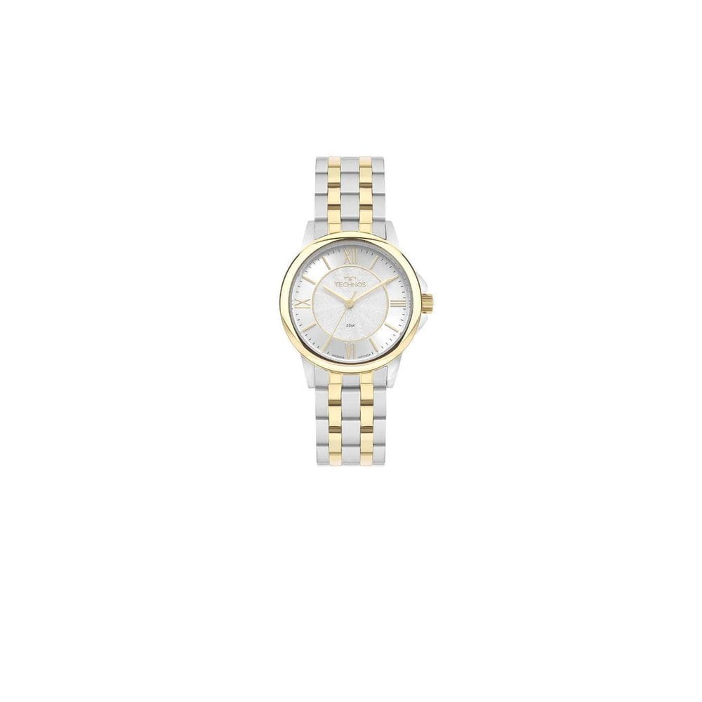 Relogio Technos Aço Com Dourado Elegance 2035Mvx/1K