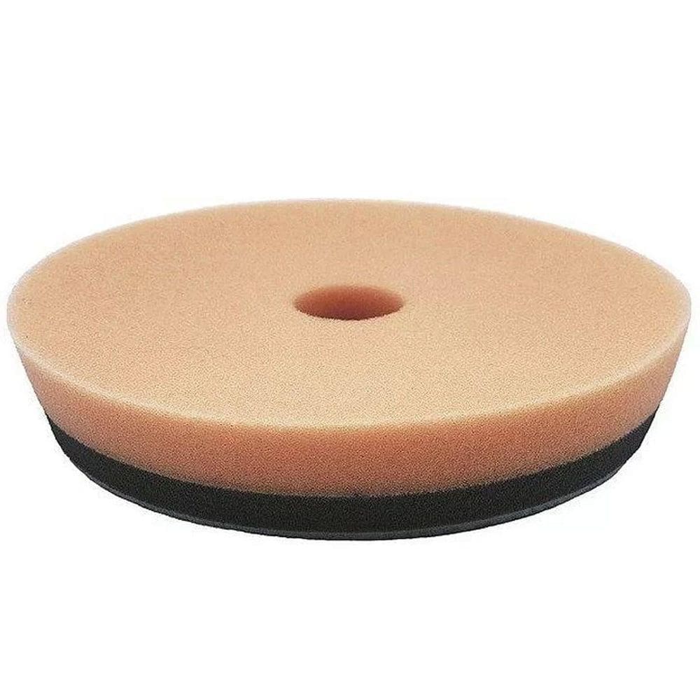 Boina Super Fecho Aderentetecido Espuma Laranja Refino 6 Pol