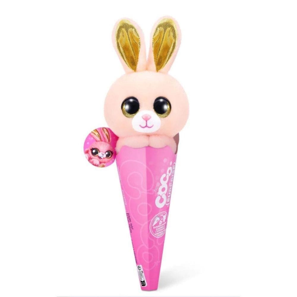 Kiki Pelucia No Cone Classic Bon Bon Bege E Surpresa Fun