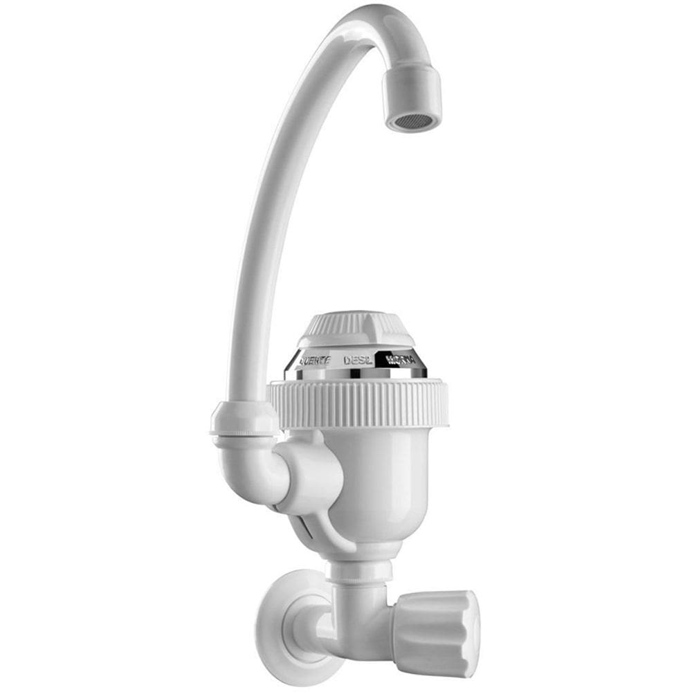 Torneira Bica Alta Giratória 3 Temperaturas - Pia Dupla