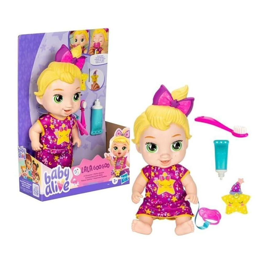 Boneca Baby Alive Pequenos Sonhos Lala Googoo Loira - Hasbro